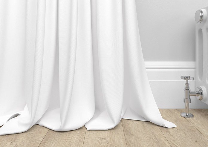 Menton, Pure White - Made to Measure Curtains - Image 6